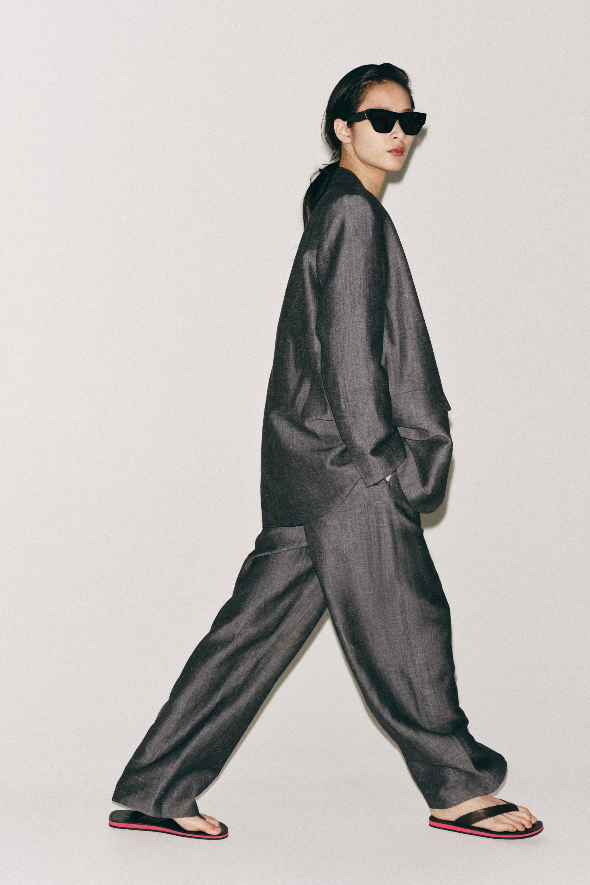 VESTE DROITE AVEC LIN ZW COLLECTION